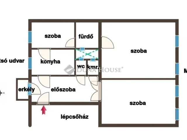 Eladó lakás Budapest II. kerület 83 nm