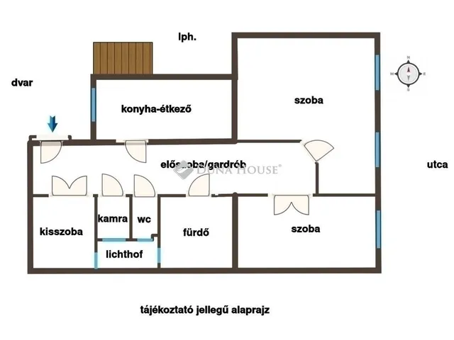 Eladó lakás Budapest VIII. kerület, II. János Pál pápa tér 76 nm