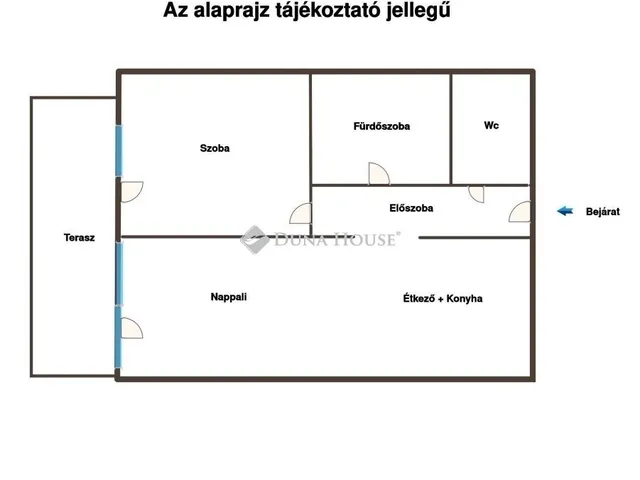 Kiadó lakás Budapest IX. kerület 44 nm