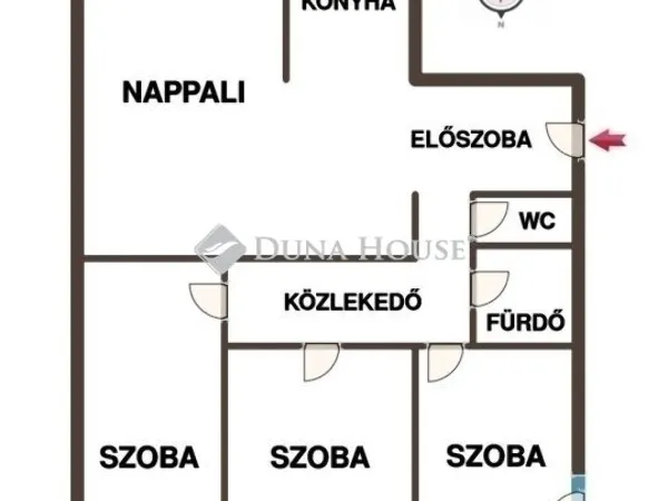 Eladó lakás Budapest IV. kerület 74 nm