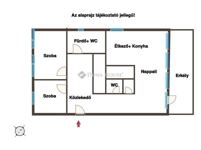 Eladó lakás Budapest II. kerület 71 nm