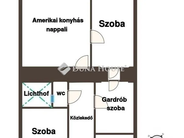 Eladó lakás Budapest VII. kerület 61 nm