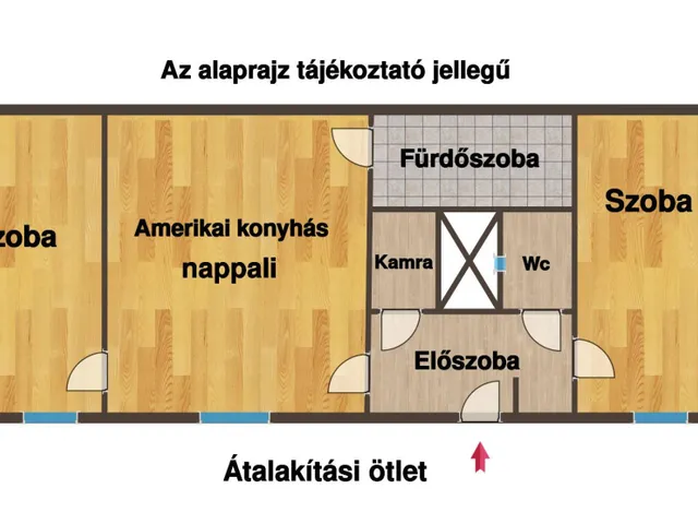 Eladó lakás Budapest XIII. kerület, Újlipótváros 64 nm