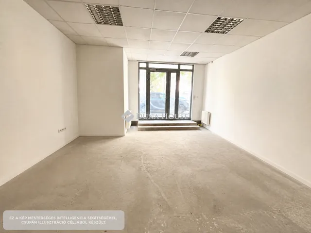 Kiadó kereskedelmi és ipari ingatlan Budapest XIII. kerület 80 nm