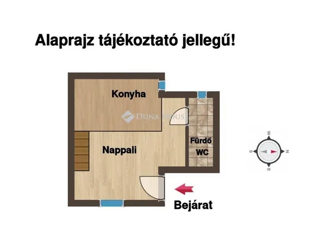 Eladó lakás Budapest VI. kerület 22 nm