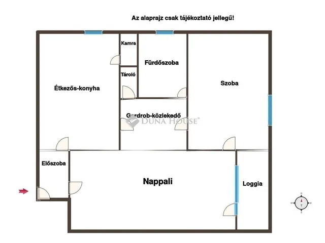 Eladó lakás Budapest IV. kerület, Újpest 54 nm
