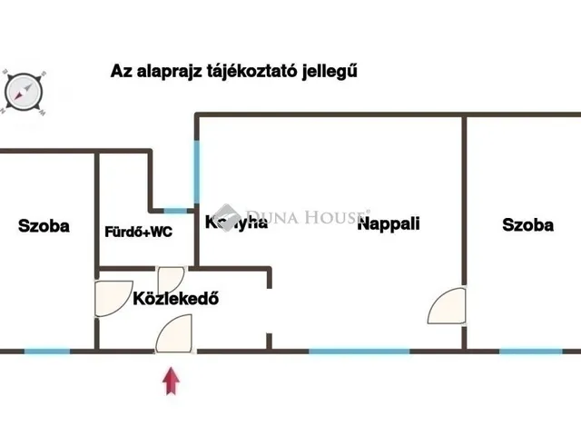 Eladó lakás Budapest V. kerület 55 nm