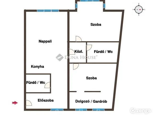 Eladó lakás Budapest VI. kerület 79 nm