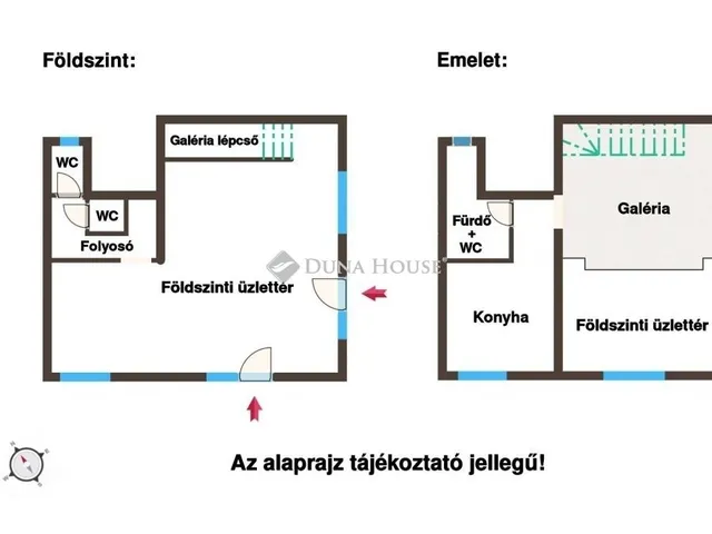 Eladó kereskedelmi és ipari ingatlan Budapest VII. kerület 55 nm