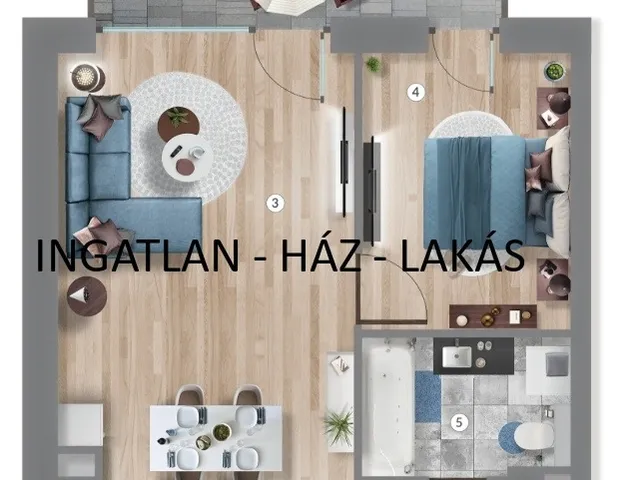 Lakás – Budapest XIII. kerület - 5. nézet