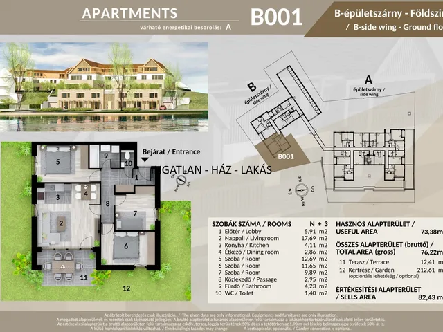 Eladó lakás Veresegyház 82 nm
