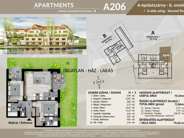 Eladó lakás Veresegyház 79 nm