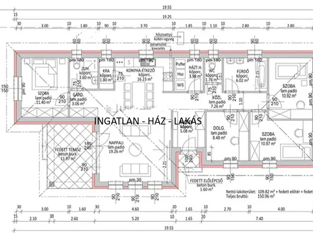 Eladó ház Erdőkertes 116 nm