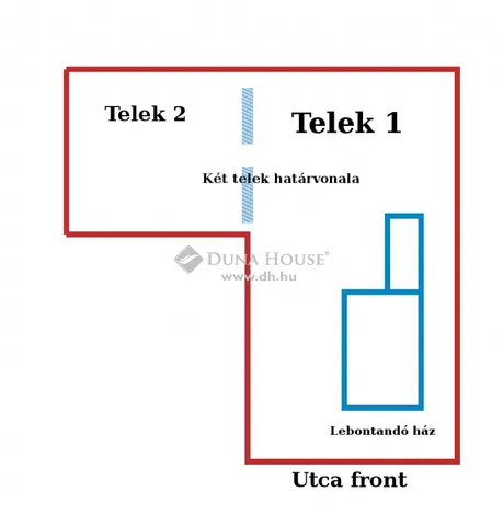 Eladó telek Debrecen 2160 nm