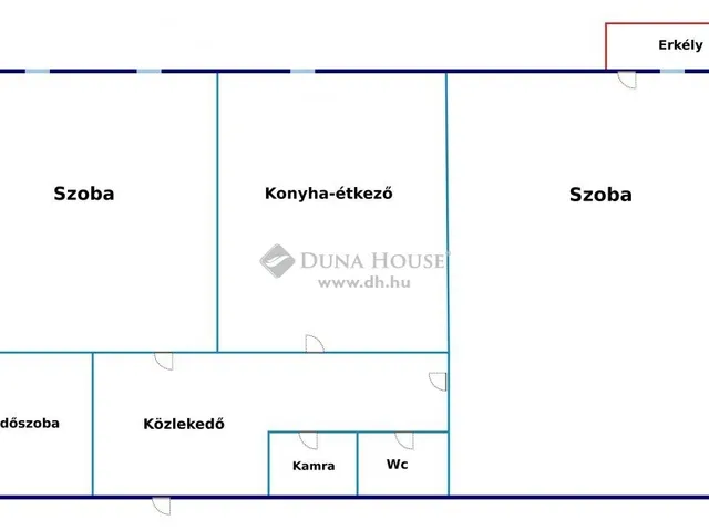 Eladó lakás Debrecen, Belváros 56 nm