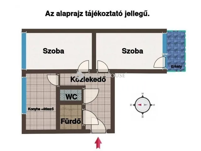 Eladó lakás Debrecen 53 nm