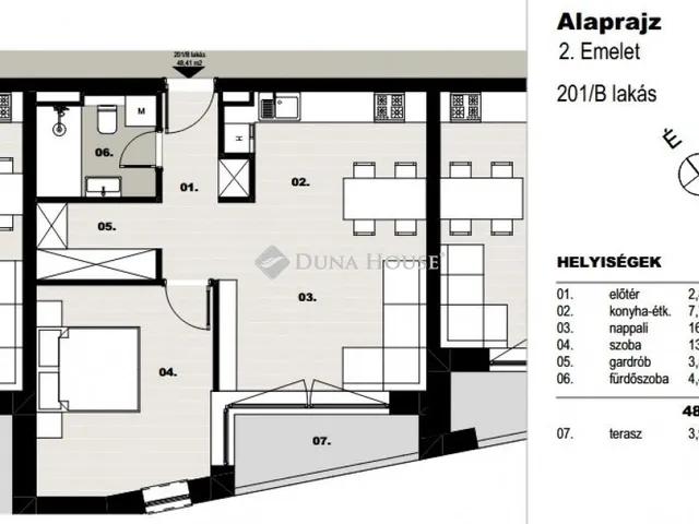 Eladó lakás Debrecen 50 nm
