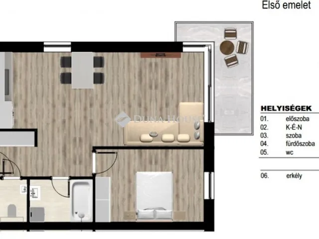 Eladó lakás Debrecen 58 nm