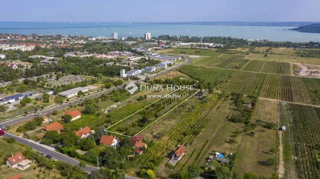 Eladó telek Balatonfüred 5549 nm