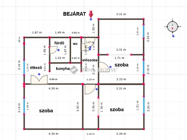 Eladó lakás Veszprém, Egyetemváros 60 nm