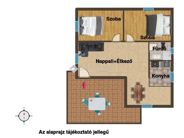 Eladó ház Balatonfűzfő 45 nm