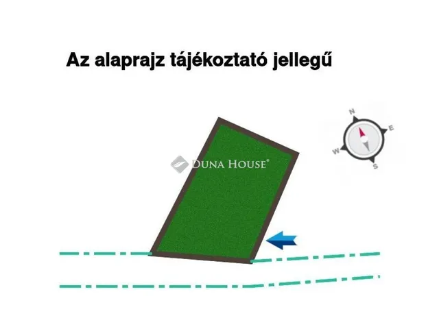 Eladó telek Öskü 861 nm
