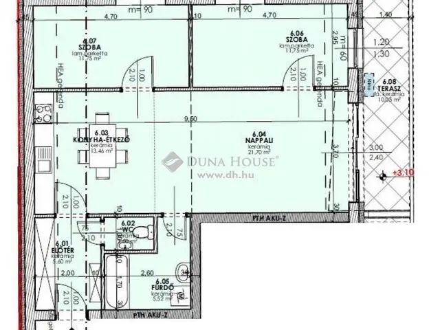 Eladó lakás Hajdúszoboszló 76 nm