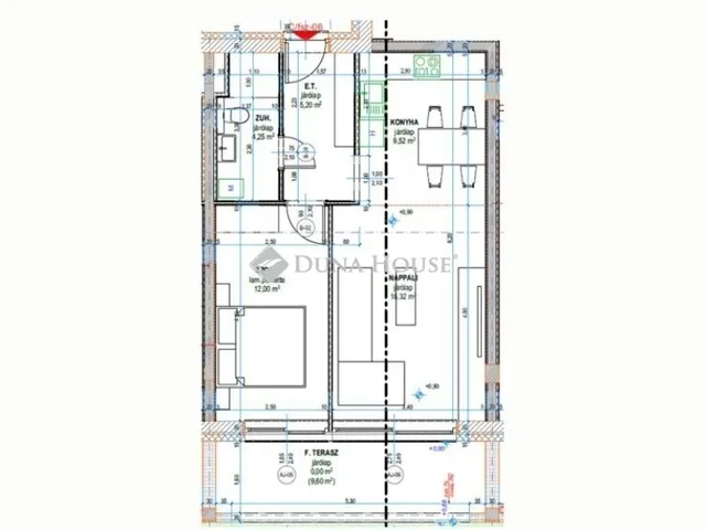 Eladó lakás Debrecen, Belváros 46 nm