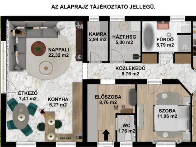 Eladó ház Szabadegyháza 104 nm