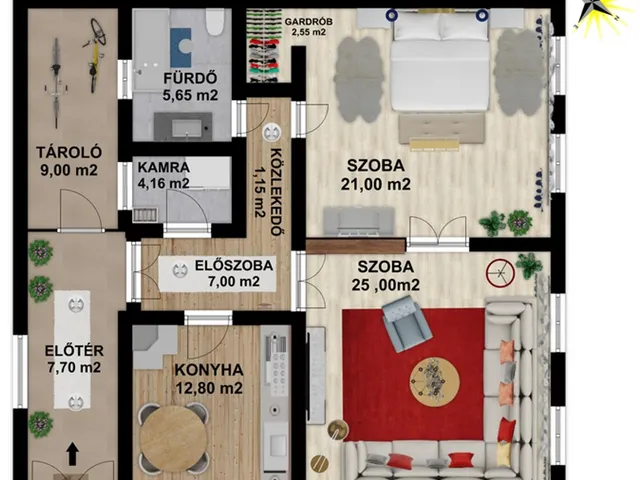 Eladó ház Székesfehérvár, Belváros 96 nm