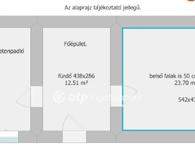 Eladó ház Kishartyán 56 nm