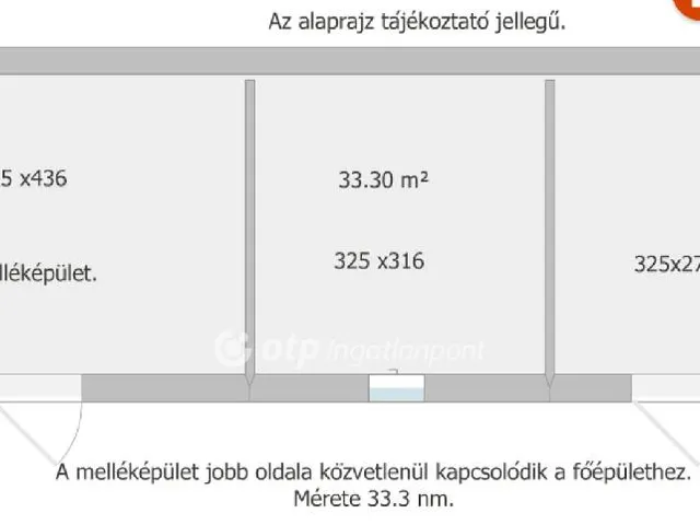 Eladó ház Kishartyán 56 nm