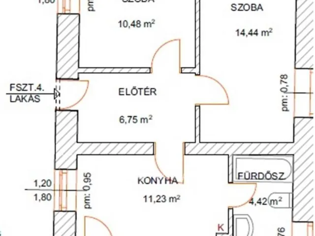 Eladó lakás Szécsény 47 nm