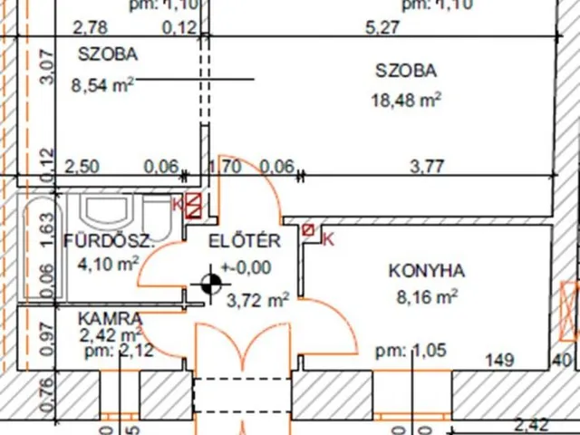 Eladó lakás Szécsény 46 nm