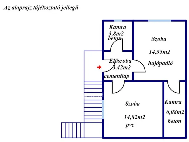 Eladó ház Cered 115 nm