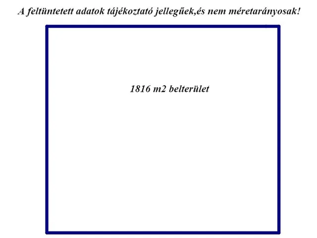 Eladó telek Ipolyszög 1816 nm