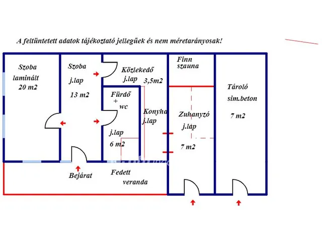 Eladó ház Varsány 50 nm