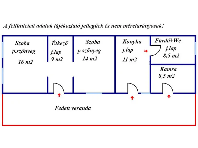 Eladó ház Terény 70 nm