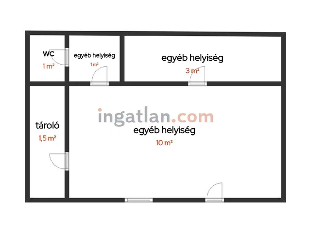 Eladó kereskedelmi és ipari ingatlan Balassagyarmat 23 nm