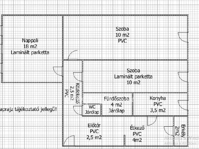 Eladó lakás Salgótarján 55 nm