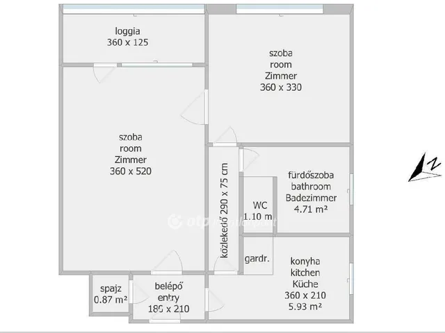 Eladó lakás Salgótarján 50 nm