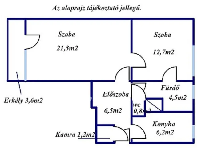 Eladó lakás Salgótarján 54 nm