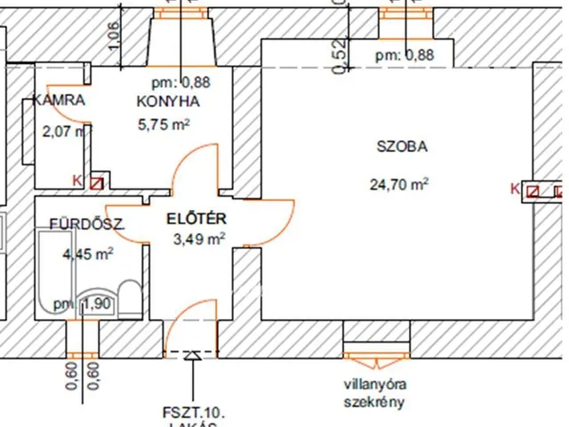 Eladó lakás Szécsény 42 nm