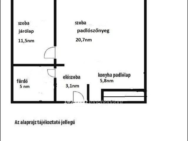 Eladó lakás Salgótarján 46 nm