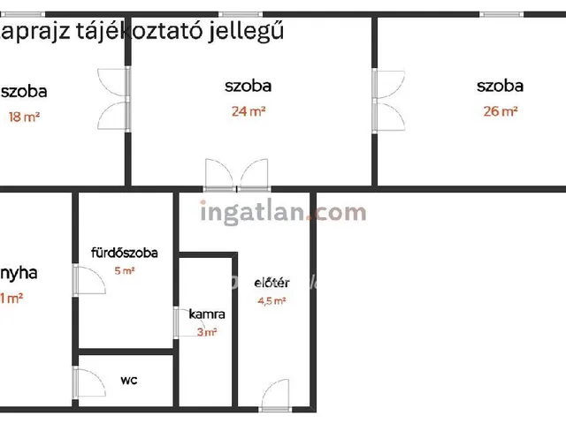 Eladó lakás Balassagyarmat 87 nm