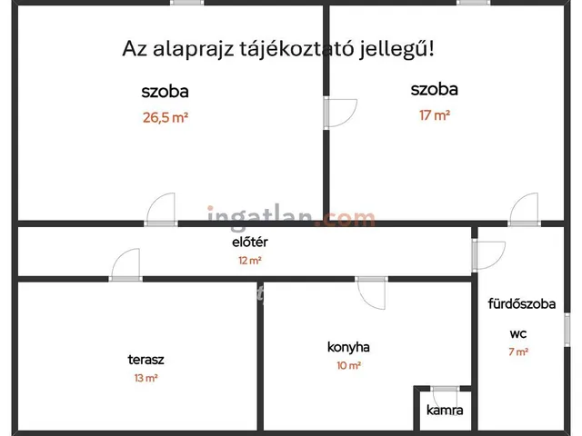 Eladó lakás Balassagyarmat 75 nm