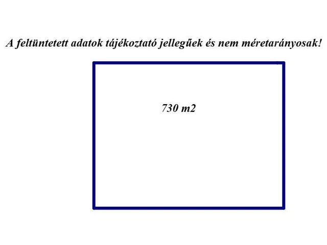 Eladó telek Nógrádsáp 730 nm