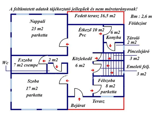 Eladó ház Nógrádsáp 196 nm