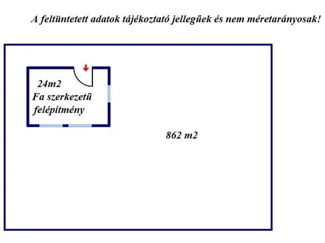 Eladó telek Nógrád 862 nm