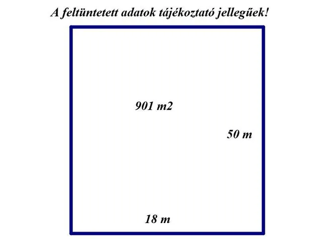 Eladó telek Veresegyház 901 nm